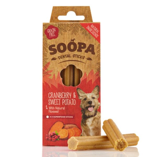 Soopa Cranberry & Sweet Potato Dental Sticks