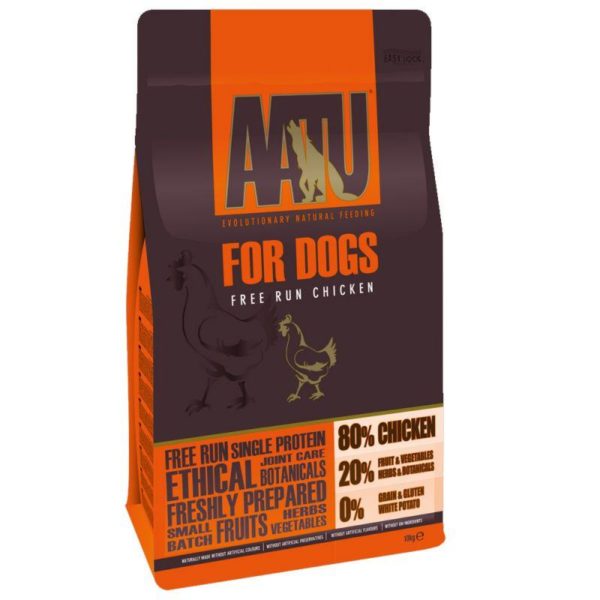 AATU Free Run Chicken 80/20 Dog Food 10kg