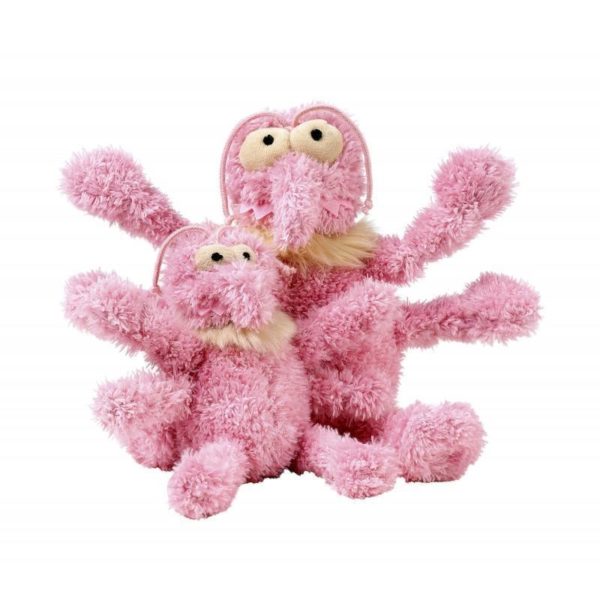 fuzzyard scratchette the pink flea plush dog toy dog toys fuzzyard love my hound small