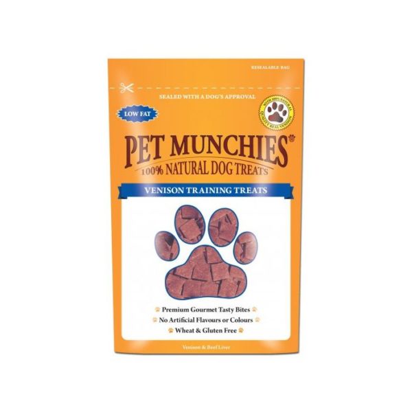 pet munchies venison training treat 50g