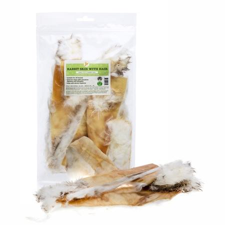 rabbit skin with hair dog treats jr pet products 399952 450x450